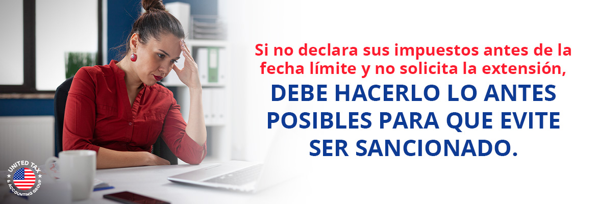 Mujer se Pregunta Qu Pasa si Declaro mis Impuestos Despus de la Fecha Lmite?