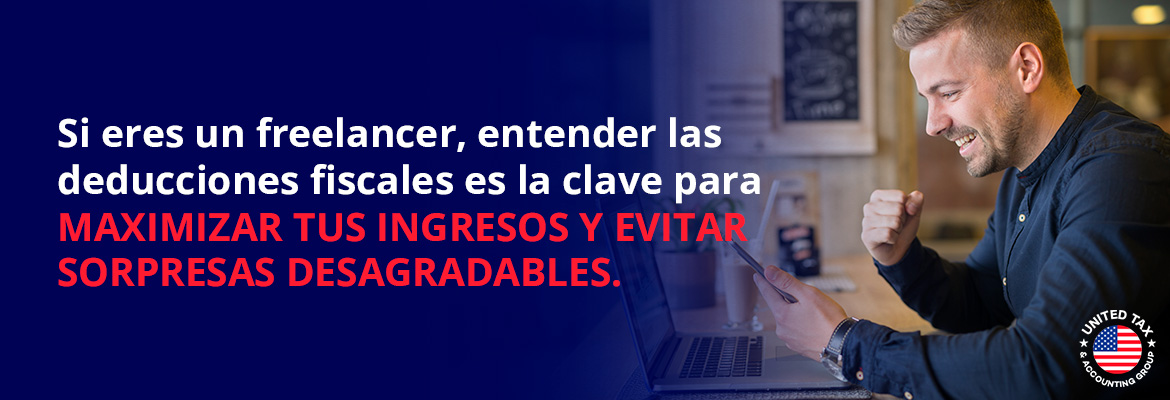 Freelancer Feliz por Deducciones de Impuestos