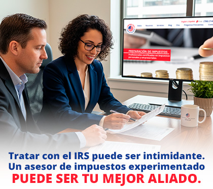 Asesores para Detener un Embargo del IRS (Levy/Garnishment)