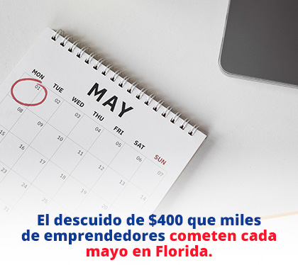 Calendario Marca Primero de Mayo como Fecha Tope Para Pagar Taxes Empresariales