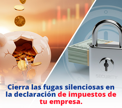 Imagen dividida: de un lado una alcanc�a goteando monedas y del otro un candado cerrado sobre un fajo de billetes.